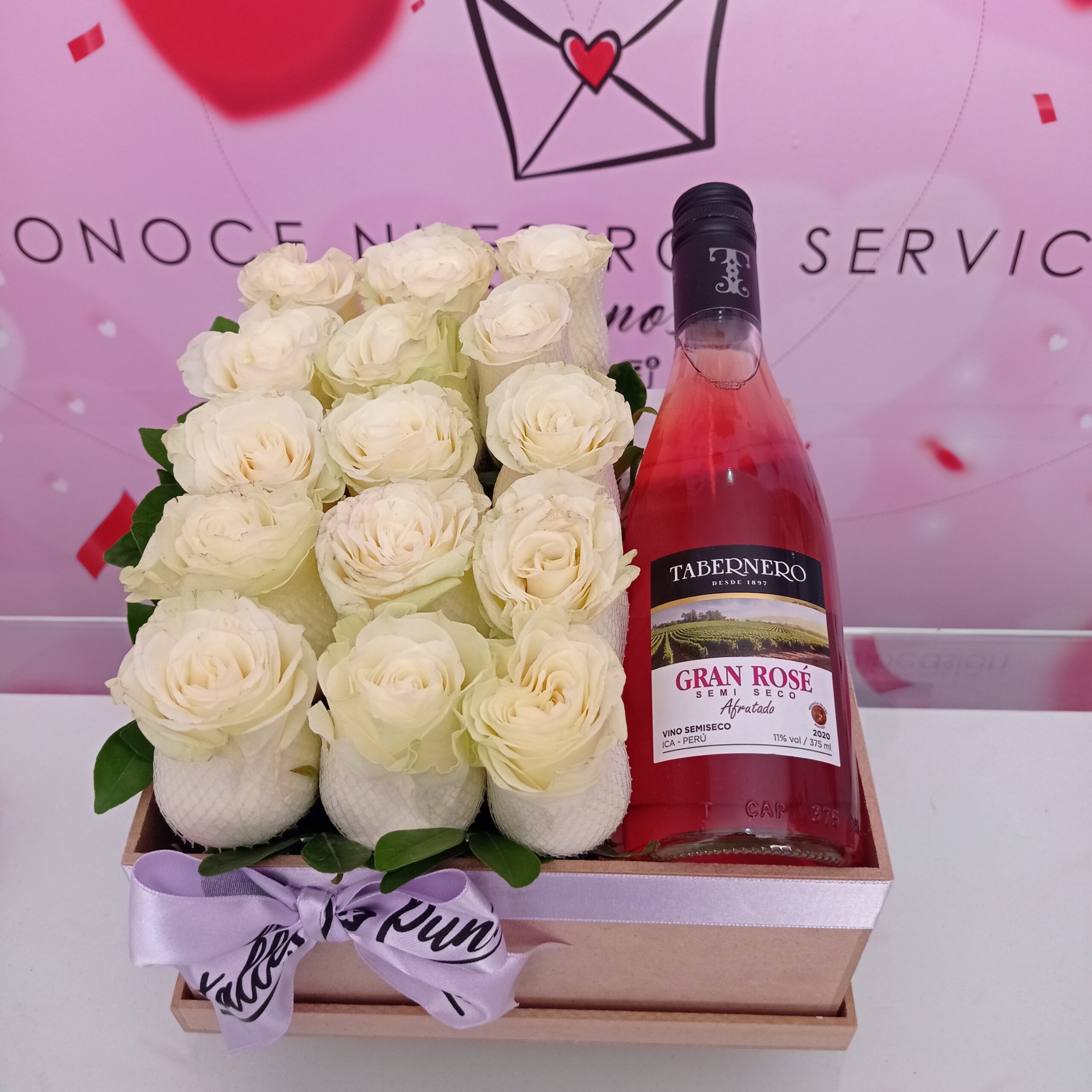 ROSE AND WINE