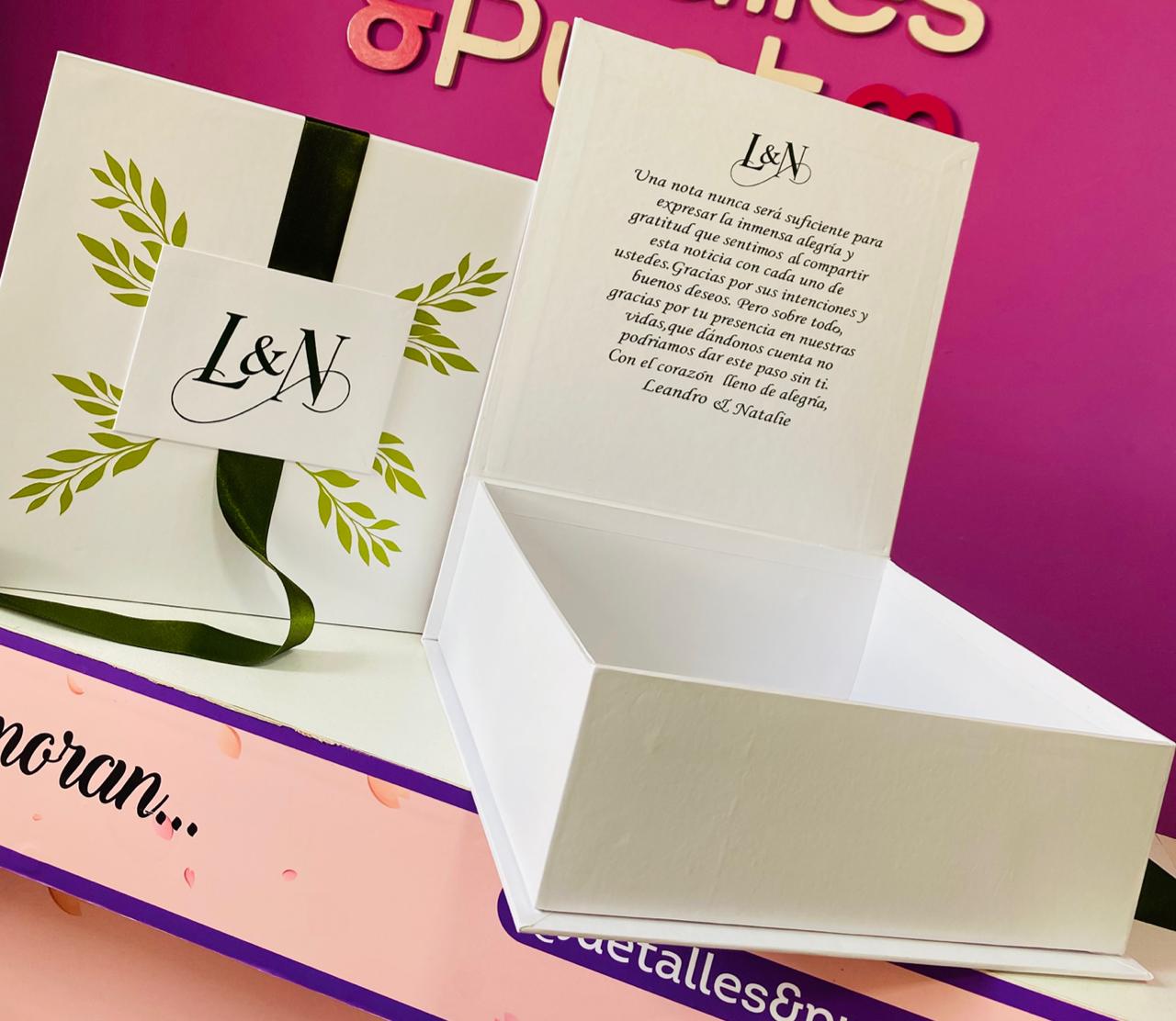 CAJAS TIPO LIBRO RIGIDAS